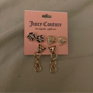NWT Juicy Couture earrings
